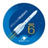 STICKER ARIANE 6 RM BLEU
